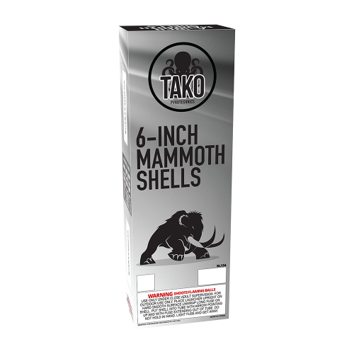 Mammoth 24-Shot 6 in. Canister Shells