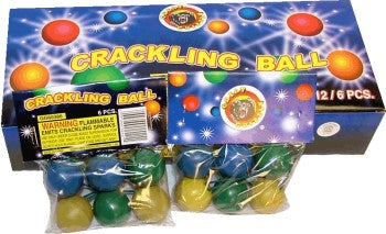Crackling Balls Ground Novelty