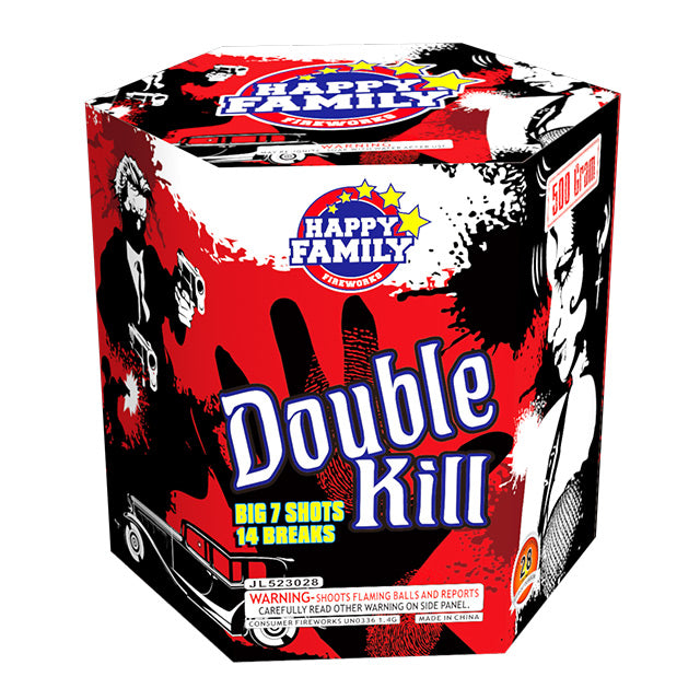 Double Kill 7-Shot XL Aerial Cake