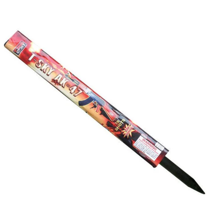 AK-47 78-Shot XL Roman Candle | Case Pack™ 10/1