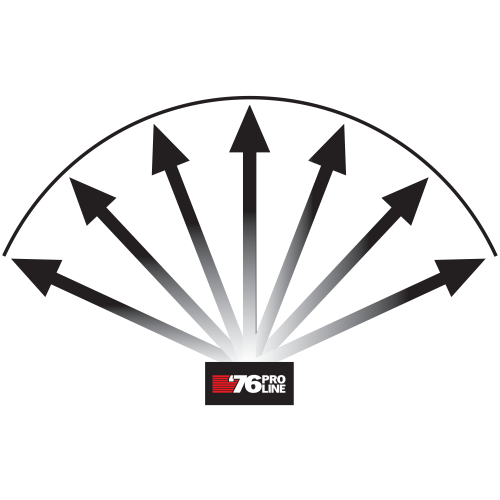 RWB Bombard Assortment 7-Shot Pro-Line Fan Slice | 2/3 Case