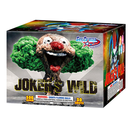 Tarta Aérea XL de 30 Disparos Joker's Wild