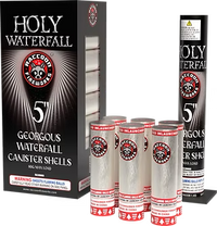Holy Waterfall 6-Shot 5 in. Canister Shells