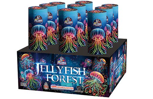 JellyFish Forest 9-Shot XXL Aerial Cake