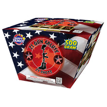 21 Gun Salute 25-Shot XL Aerial Cake