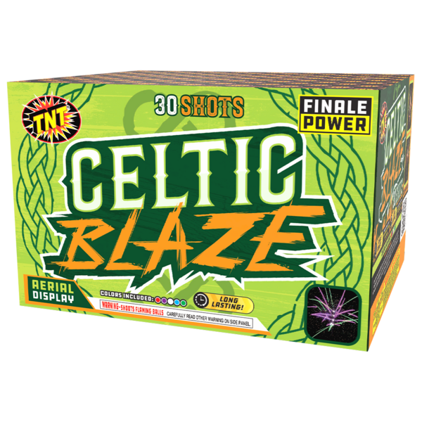 Celtic Blaze XL Aerial Cake