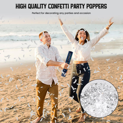 Confetti Popper (12 in, Silver Confetti)