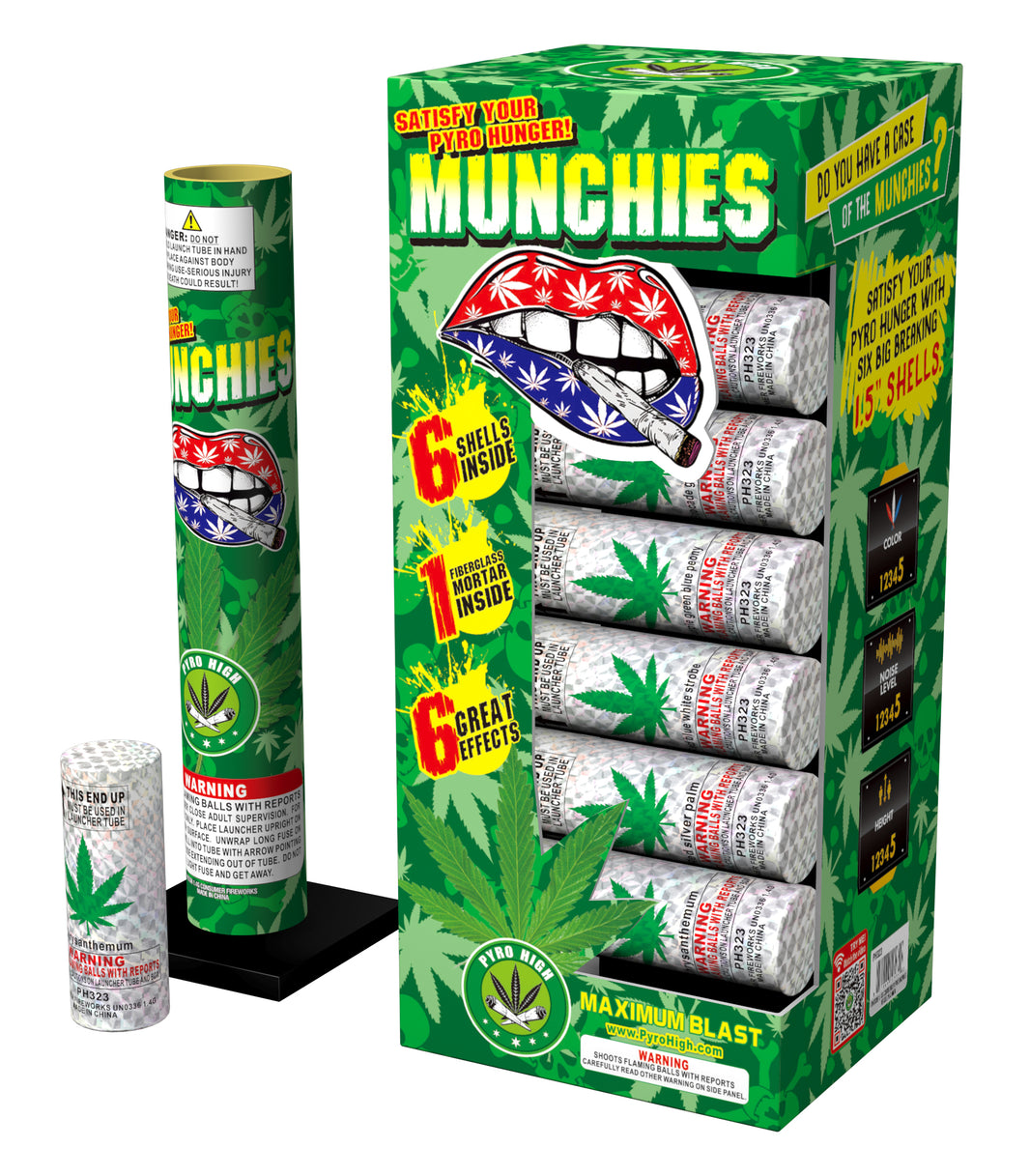Munchies Carcasas de 6 Disparos