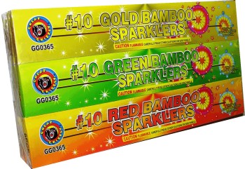 Sparkler #10 Color Bamboo (12-Pack)