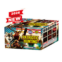 Patriotic Hunting 34-Shot XL Aerial Cake