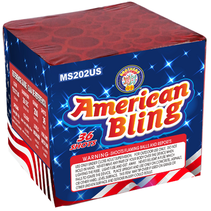 American Bling 36-Shot Standard Aerial Cake | Case 12/1
