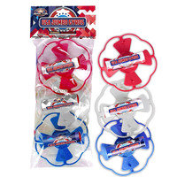 USA Jumbo Gyros voladores de juguete (paquete de 3)