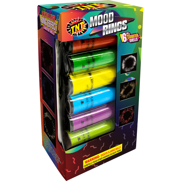 Mood Ring 6-Shot 6 in. Canister Shells