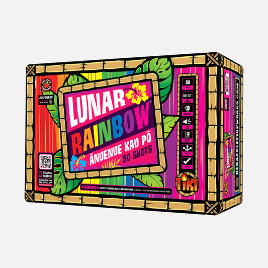 Lunar Rainbow™ ANUENUE KAU PO™ 50 Shots XL® Aerials