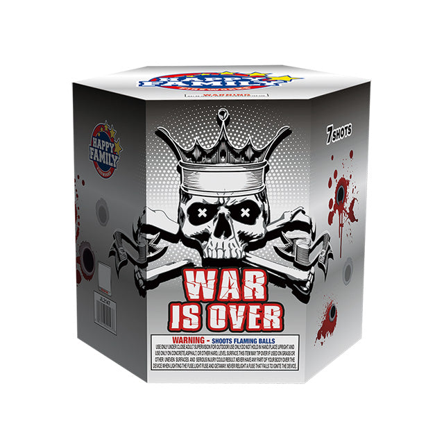 War Is Over 7-Shot XL Aerial Cake