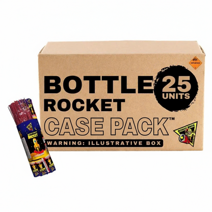 Bottle Rocket 144-Shot Standard Rocket | Case Pack™ 25/1