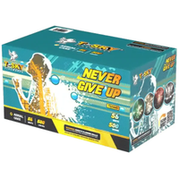Tarta aérea Never Give Up de 56 disparos XL | Case Pack™ 4/1