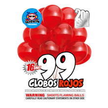 99 Red Balloons 16-Shot Standard Aerial Cake