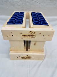 Great Lakes Mortar Racks™ 24-Shot Double Row Fan Rack