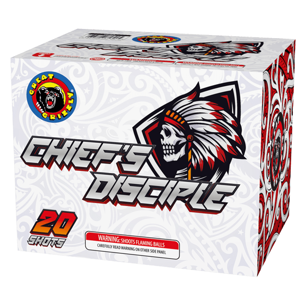 Chiefs Disciple 20-Shot Standard Aerial Cake