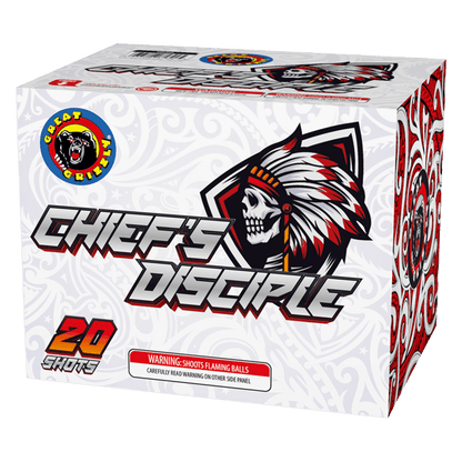 Chiefs Disciple 20-Shot Large Aerial Cake