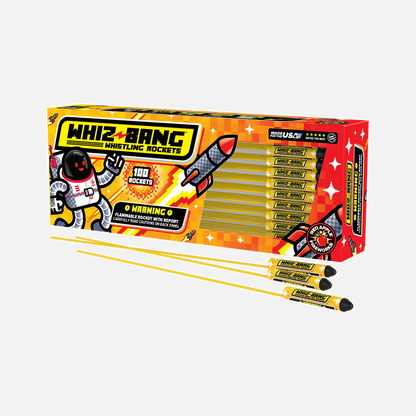 Whiz-Bang™ Whistling Bottle Rockets