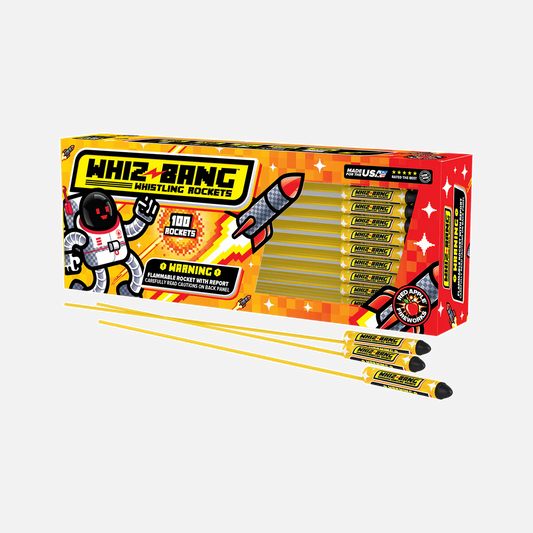 Cohetes silbadores Whiz-Bang™