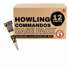 Howling Commandos 6-Shot Large Rocket | Case Pack™ 12/1