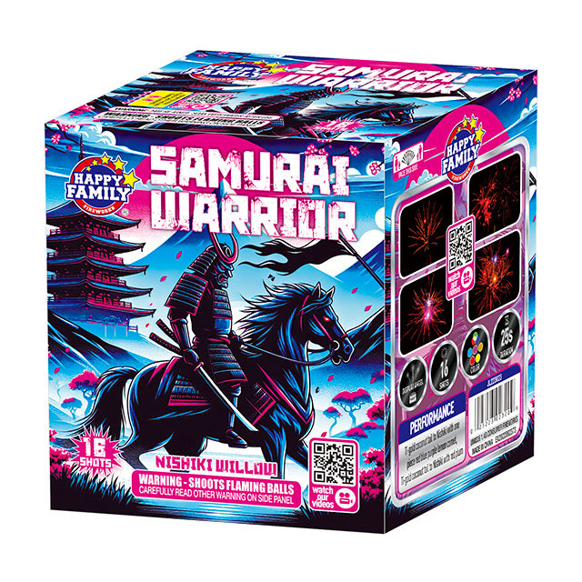 Samurai Warrior 16-Shot Standard Aerial Cake