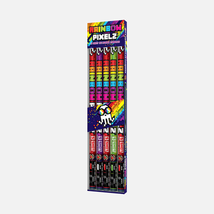 Rainbow Pixelz™ 5-Shots XL® Roman Candles