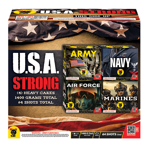 USA Strong Aerial Cake Assortment Set