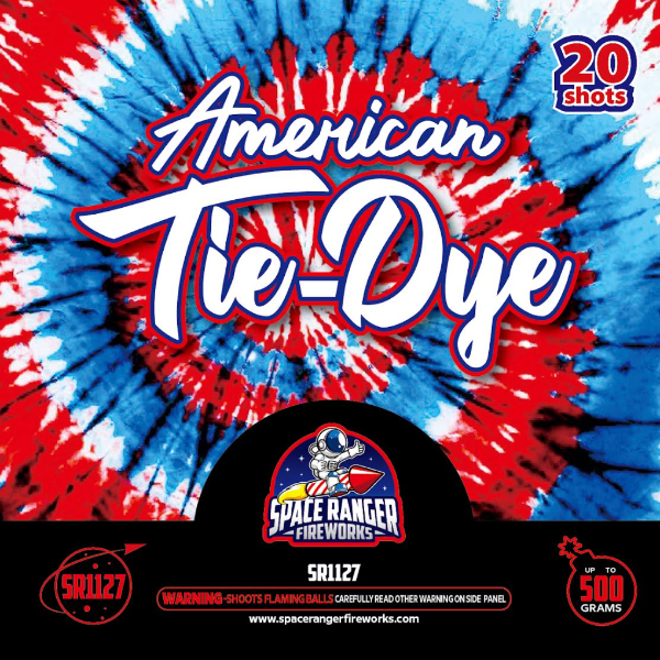 American Tie-Dye 20-Shot Standard Aerial Cake