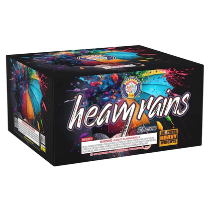 Heavy Rains 56-Shot XL Aerial Cake