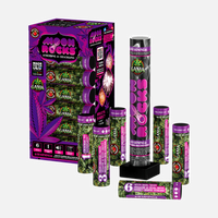 Ganja® Moon Rocks™ 6 Shot 6-Inch XXL™ Canister Shells