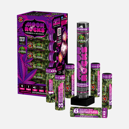 Ganja Moon Rocks 6-Shot 6 in. XXL Canister Shells