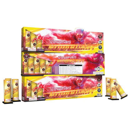 Novaburst 12-Shot Pre-Loaded Shell | Case Pack™ 8/1