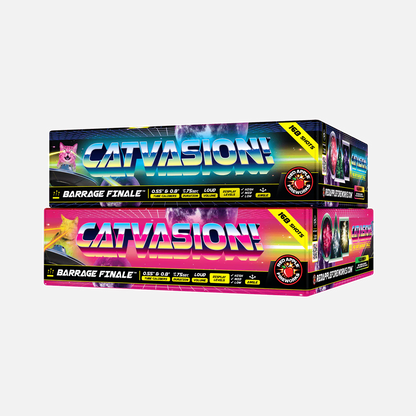 ¡Catvasion!™ Bombardeo Final™ de 168 Disparos