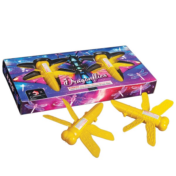 Dragonflies Flying Novelty (2-Pack)