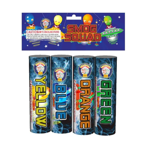 Smog Squad (4-Pack) Large Smoke Bomb