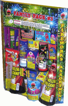 Family Pack #3 Fireworks Assortment