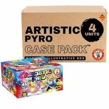 Artistic Pyro 45-Shot XL Aerial Cake | Case Pack™ 4/1
