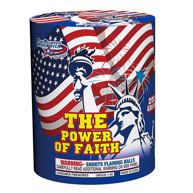 The Power Of Faith 8-Shot Standard Aerial Cake