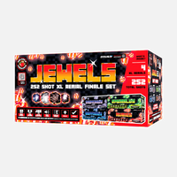 Jewels™ Set de Fuegos Artificiales Aéreos Finales XL® de 252 Disparos®