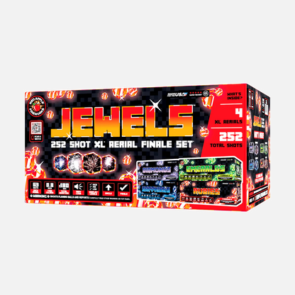 Jewels 252-Shot Aerial Finale Set