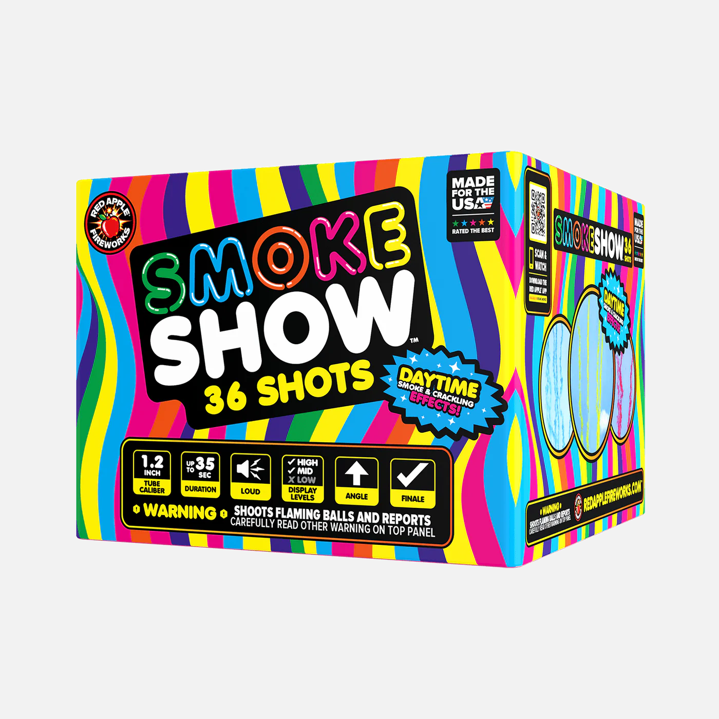 Smoke Show 36-Shot Daytime XL Aerial Cake