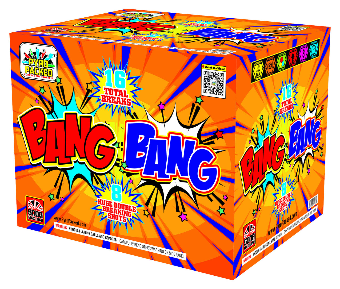 Bang Bang 8-Shot XL Aerial Cake