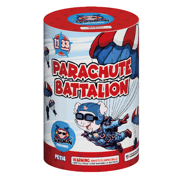 Parachute Battalion 11-Shot Aerial Cake