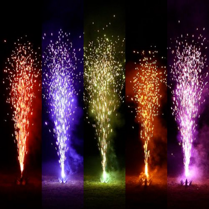 Assorted Color Gerbs w/ e-match (3sec x 16ft) Pro-Line | 3/5 Case