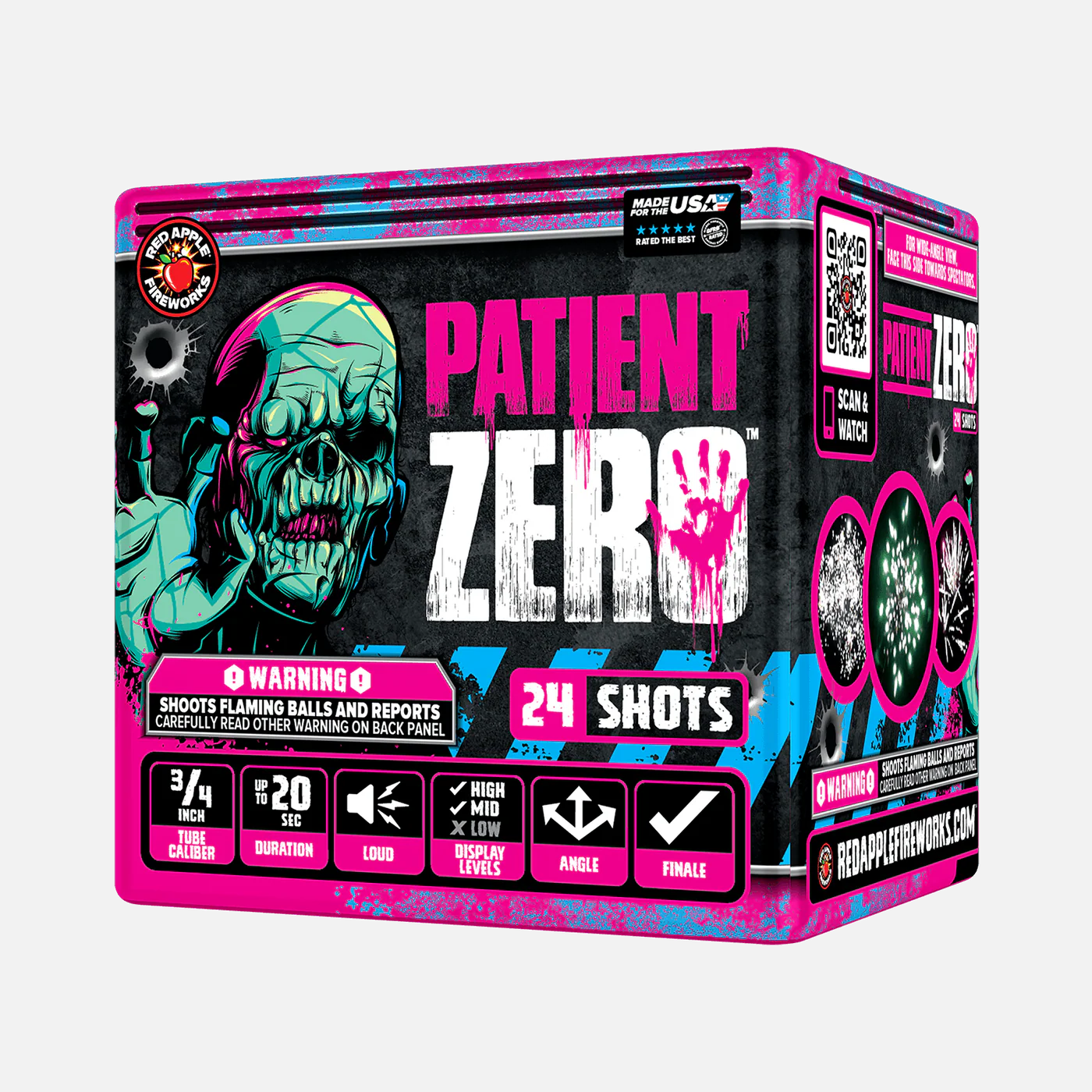 Patient Zero 48-Shot Standard Aerial Finale Set