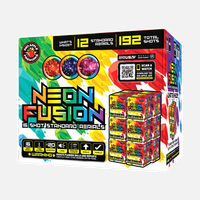 Neon Fusion® 16 disparos de efectos aéreos estándar
